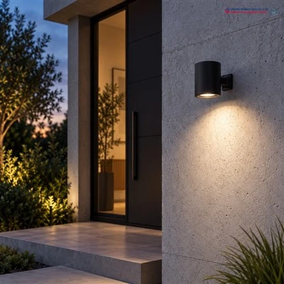 LED solarne stenske luči na prostem
